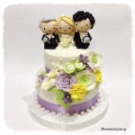 Sherlock wedding cake